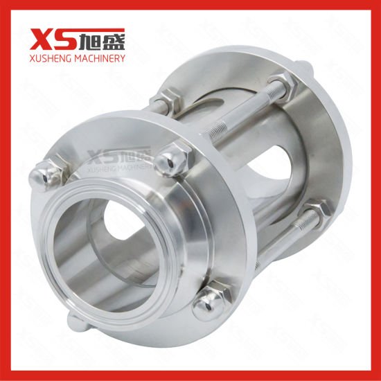 3&quot; Stainless Steel Sanitary Grade Inline Clamping Sight Glass