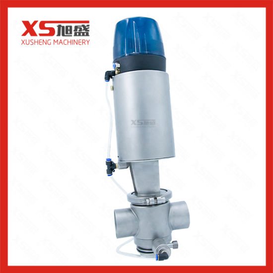 Stainless Steel Hygienic Single Seat Mixproof Valves with Extenal Cleaning