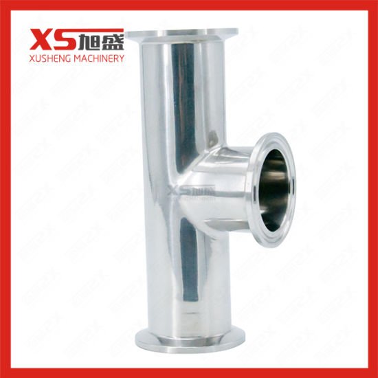 Sanitary Stainless Steel Tc Clamping Short Tee