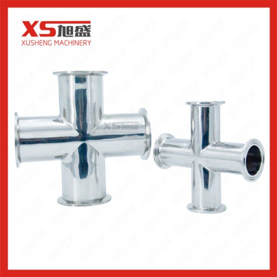 Sanitary Stainless Steel Tc Clamping Short Tee