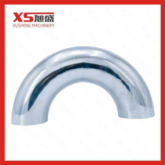 Mirror Polished Stainless Steel Welded SS316L 180 Degree Elbow Bend