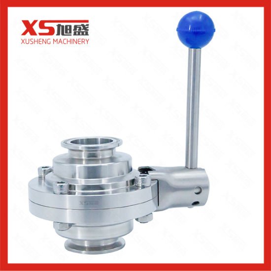 Stainless Steel Ferrule Butterfly Ball Valve with End Clamp