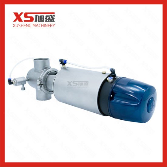 Stainless Steel Sanitary Single Seat Mixproof Valve with C-Top