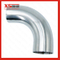 Stainless Steel Mirror Polished Welding SS304 180 Degree Elbow Bend