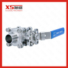 25.4MM Stainless Steel Hygienic SS304 Three Pieces Ball Valves