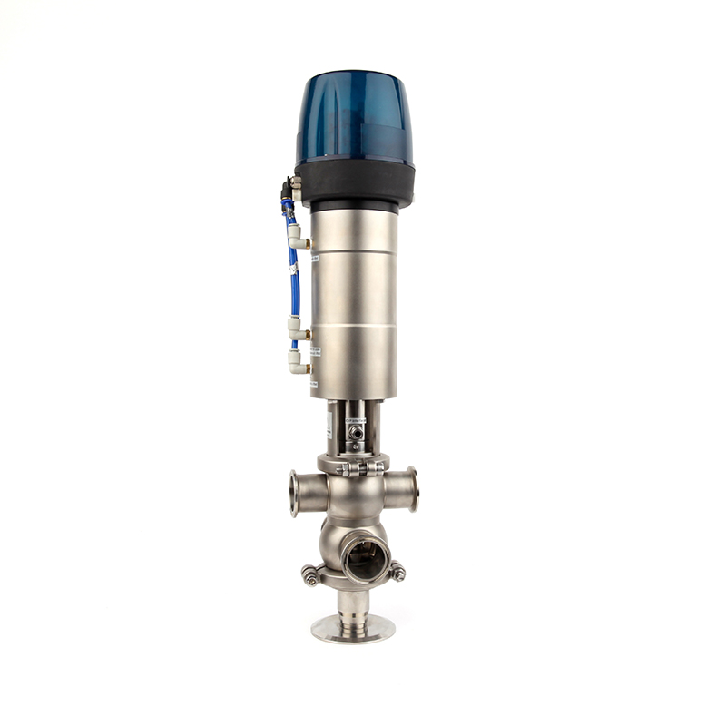 1.5 inch Sanitary Mix-proof Valves with 24V C-top