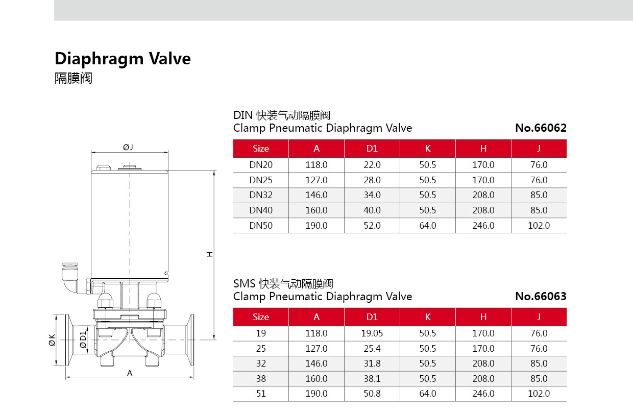 stainless steel diaphragm valve