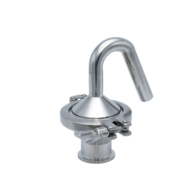 Sanitary Stainless Steel Elbow Type Air Relief Valve 