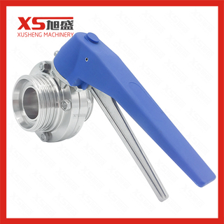 DIN Manual Sanitary Butterfly Valve for chemical industries