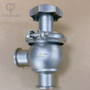 Hot Selling 1.5Inch TC 50.5MM SS316L Sanitary Stainless Steel Hygiene Food Grade SMS Manual Clamp Ends Flow Regulator Valves