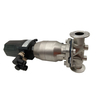 1/2Inch 12.7MM High Quality Sanitary Hygienic Stainless Steel SS316L Pneumatic SMS Clamp Straight Diaphragm Vavle With Control Head