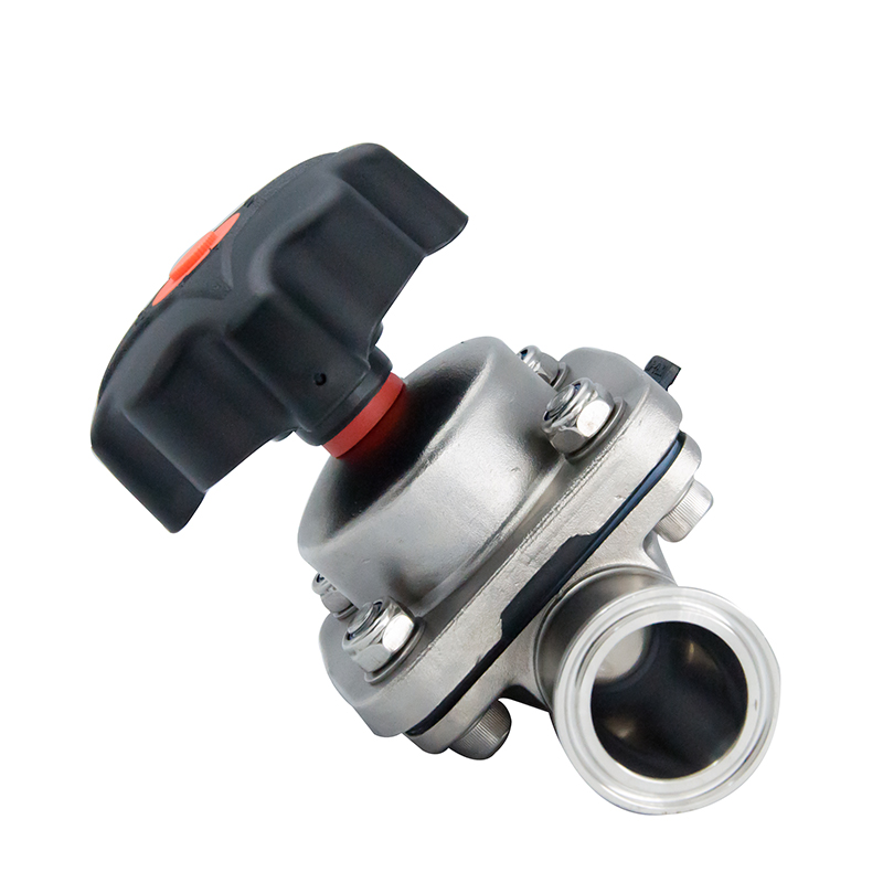 2Inch 50.8MM High Quality Sanitary Hygienic Stainless Steel SS316L SMS Clamp Straight Diaphragm Valve