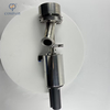 SS304 STAINLESS STEEL STERILE CLAMP PNEUMATIC ELBOW-TYPE LOWER TANK BOTTOM VALVES