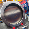 PN10 Double Acting Pneumatic Guillotine Model SS304 DN200 Knife Valve