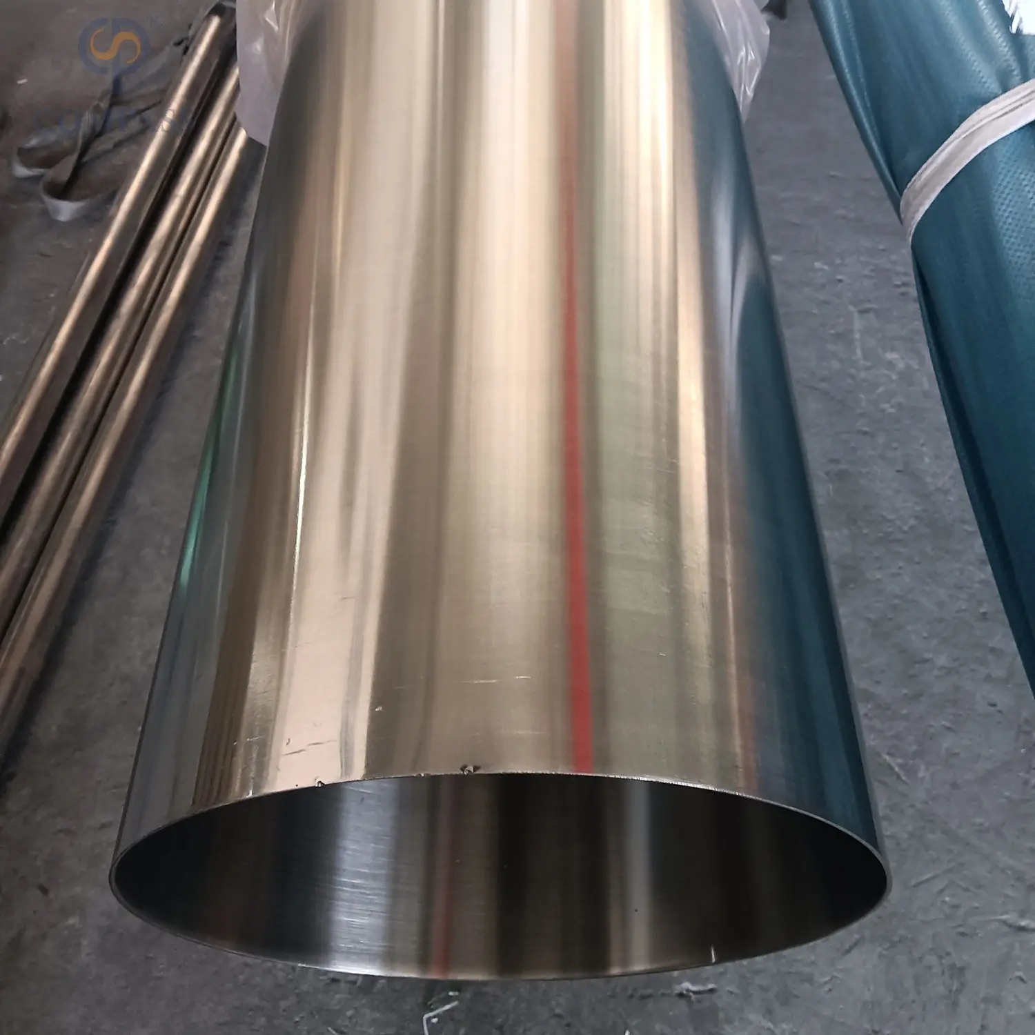 Price Wholesale Food Grade Factory Stainless Steel SS304 SMS 254MMX2MM Sanitary Hygienic Round Weld Seem Tube with Mirror Polish