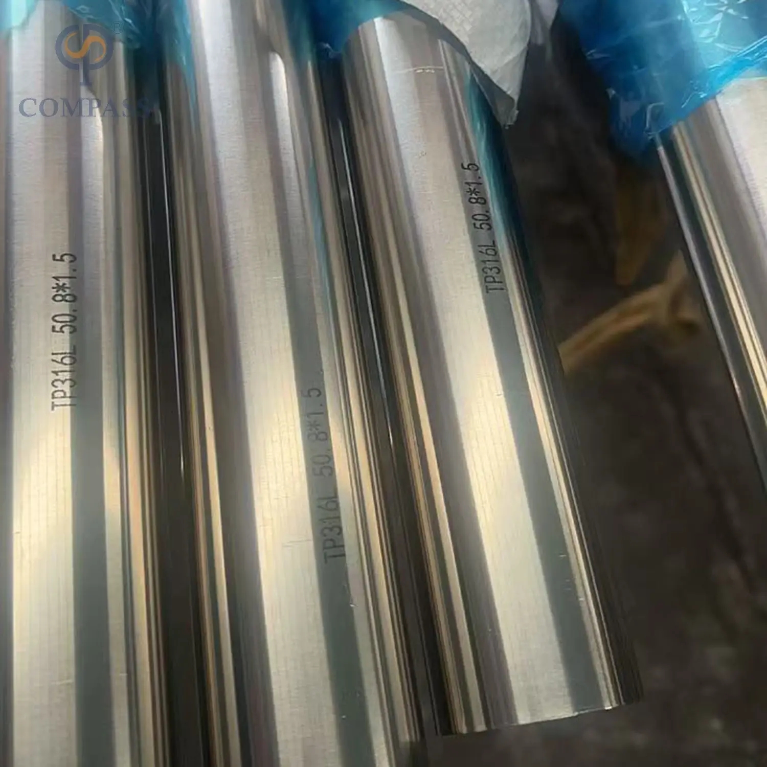38.1MM 1.5inch Food Grade Factory Price Wholesale Sanitary Hygienic Stainless Steel SS304 Round Seamless Tube with Mirror Polish