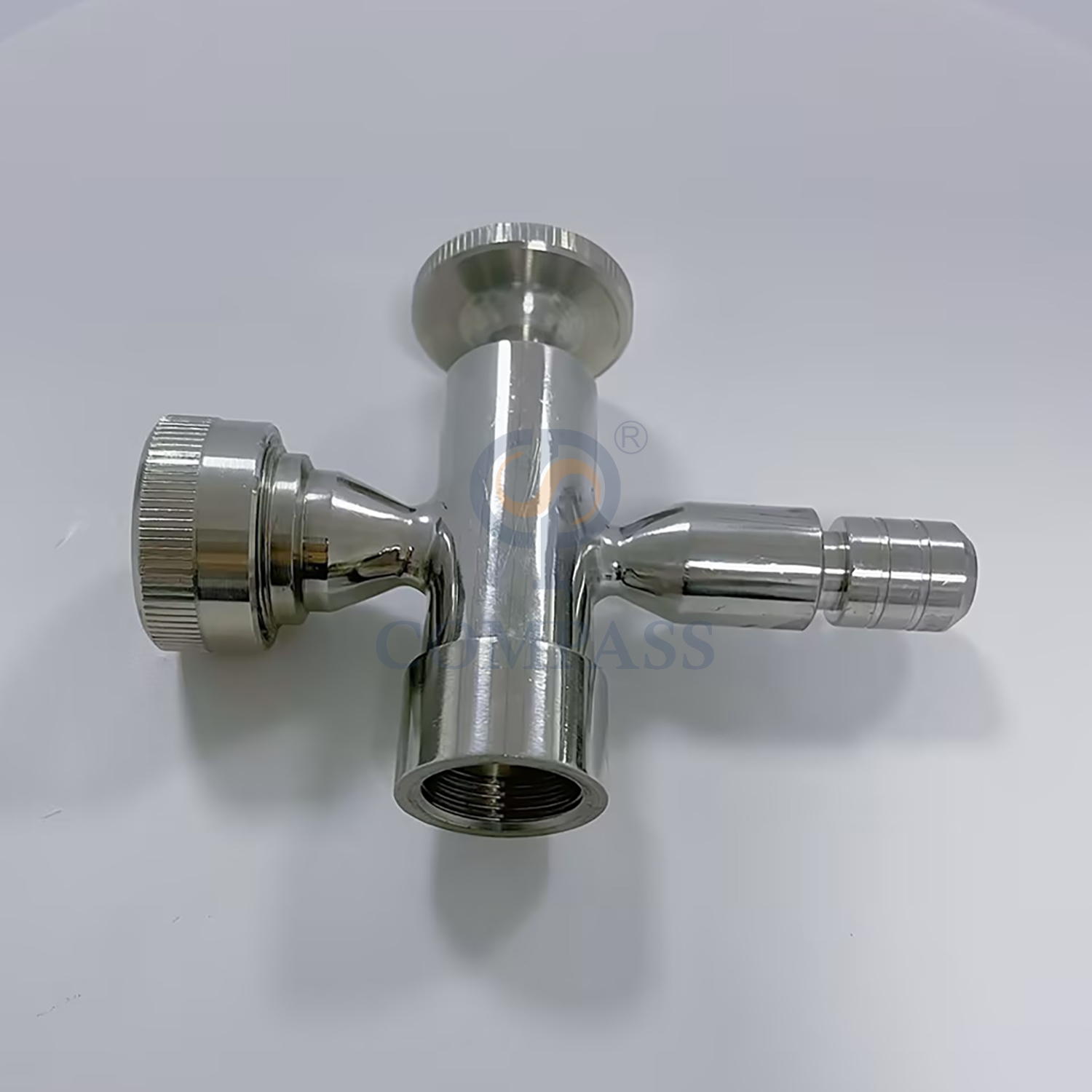 High Quality 1/2Inch Liquid Level Valve Sanitary Stainless Steel SS316L BSPP Female Thread Bottom Level Gauges for Storage Tanks