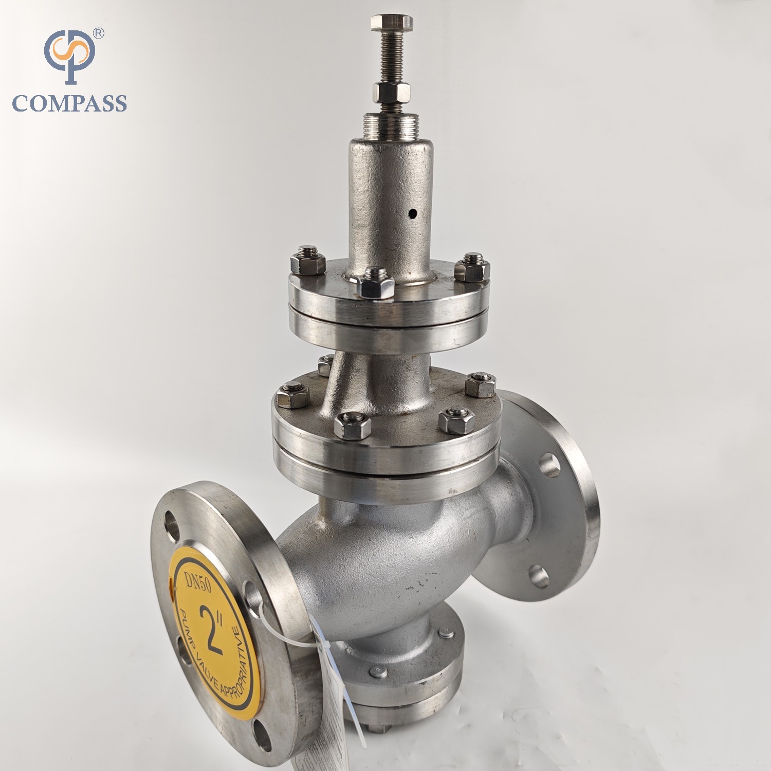 DN50 Stainless Steel Stainless Steel Pn16 Indurtail Flange Pressure Relief Valve