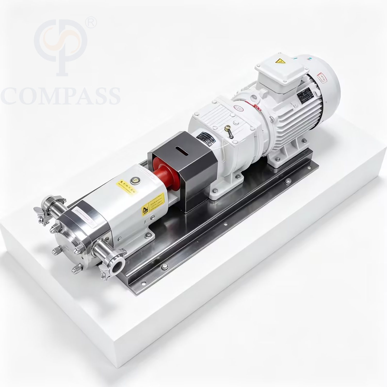 ZB3A-12-2.2kw SS316L 400V 50HZ Sanitary Stainless Steel OEM Electric Gear Constant Speed Ratio Lobe Pump for Cream and Chocolate