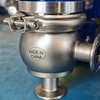 25.4mm-Mt1 SS316L Sanitary Electro-Pneumatic Tc Diaphragm Flow Regulator Valve Without Positioner