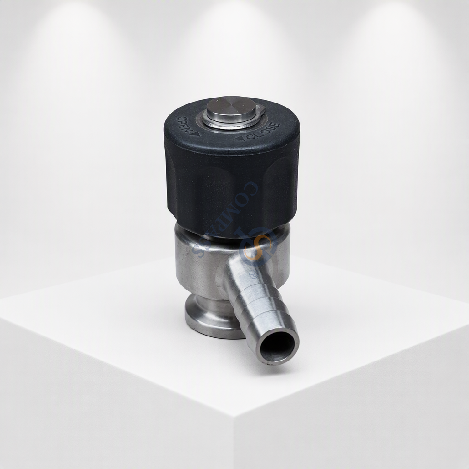 SS316L 12.7MM TC50.5MM Sterilize Sampling Valves for the Beauty Industry