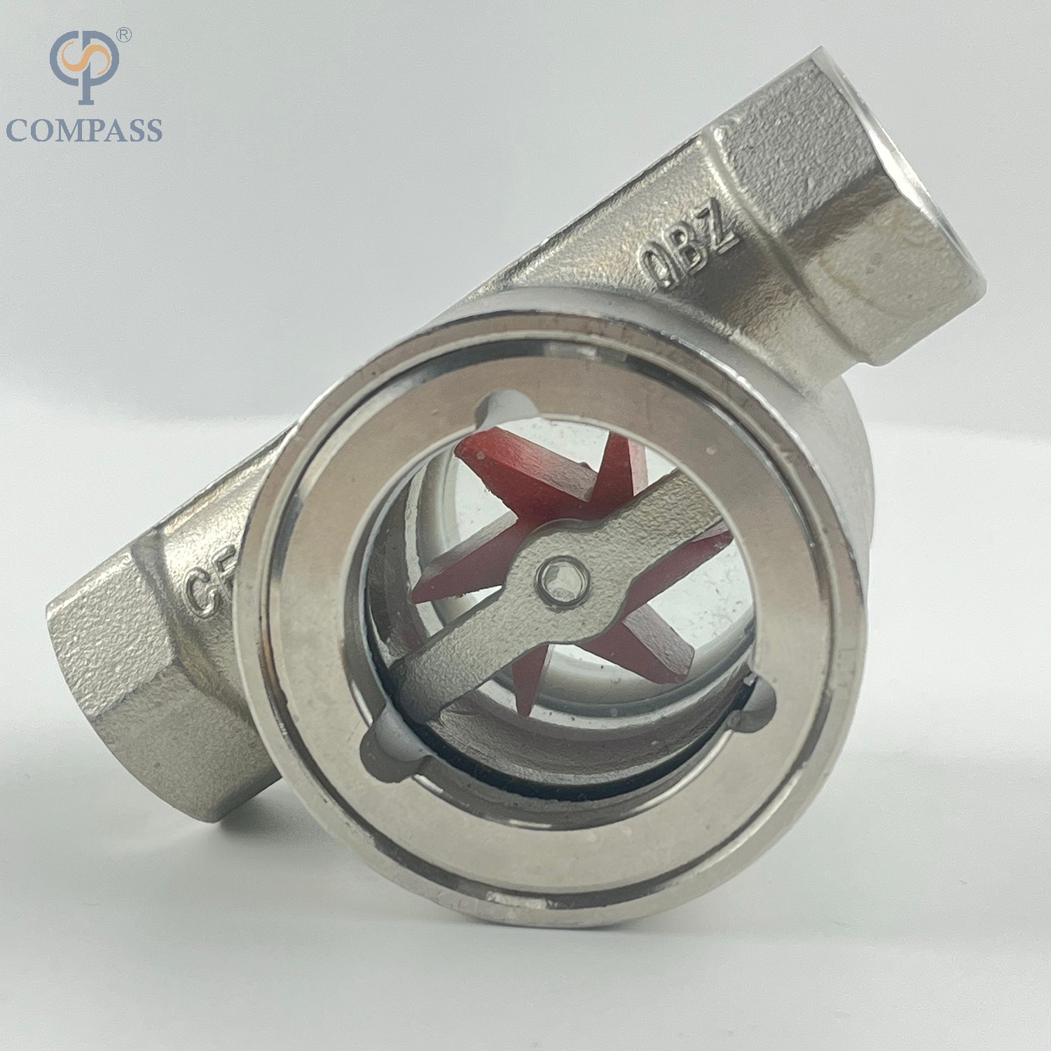 DN15 SANITARY STAINLESS STEEL ECCENTRIC IMPELLER SIGHT GLASS