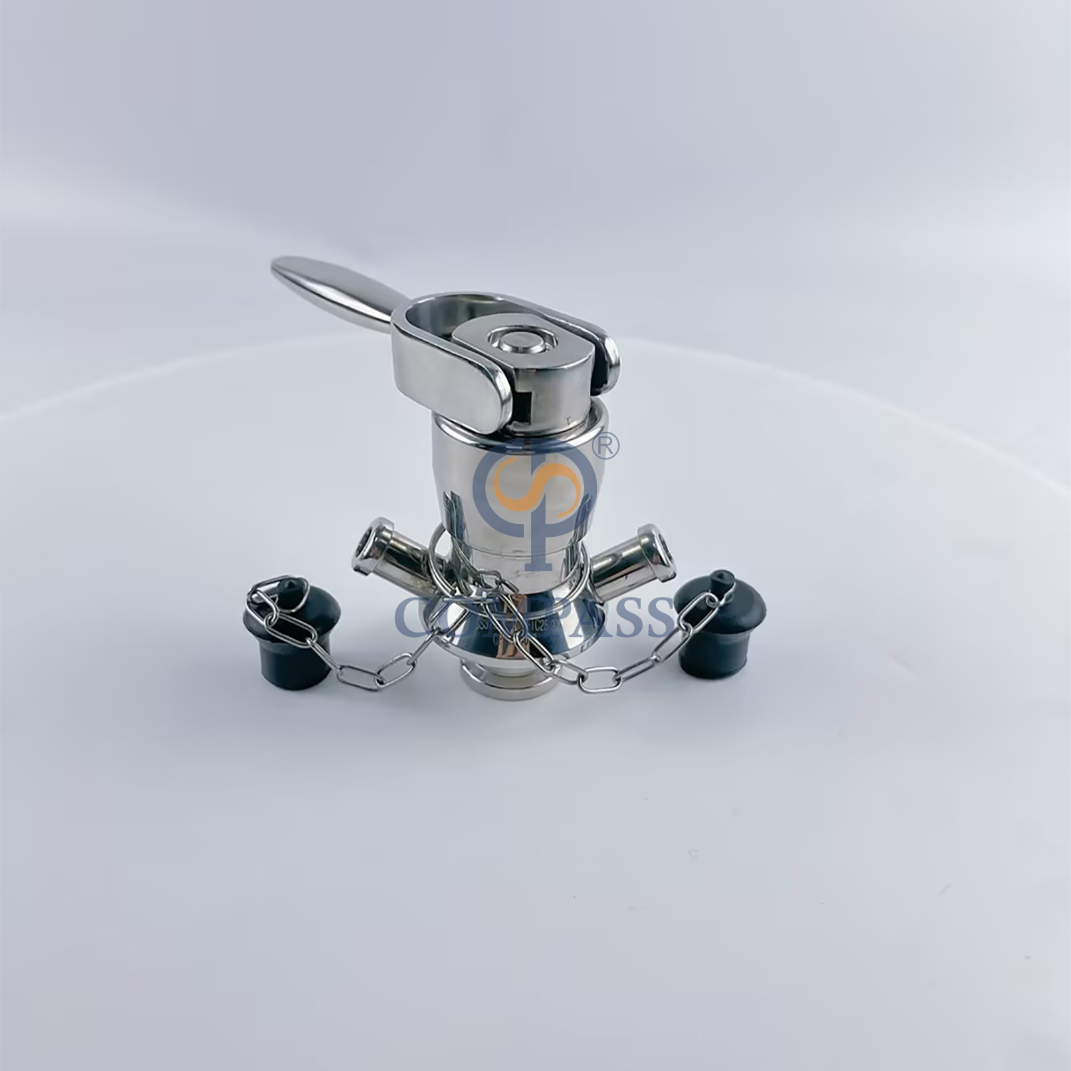 Best Selling DN10 TC 25.2MM SS316L Sanitary Stainless Steel Quickly Open Aseptic Clamp Sampling Valve with Silicone Seal