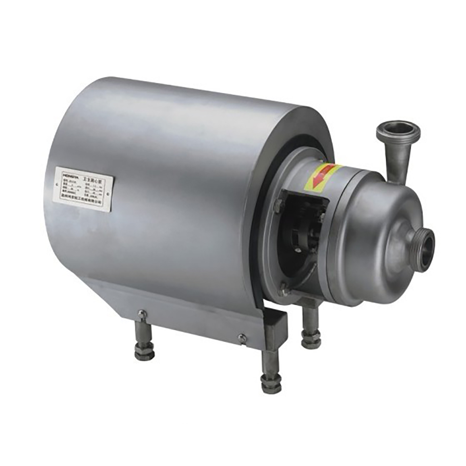KSCP-3-30-2.2 Sanitary Hygienic Stainless Steel Round Centrifugal Pump With Explosion-Proof Motor+Single Mechanical Seal