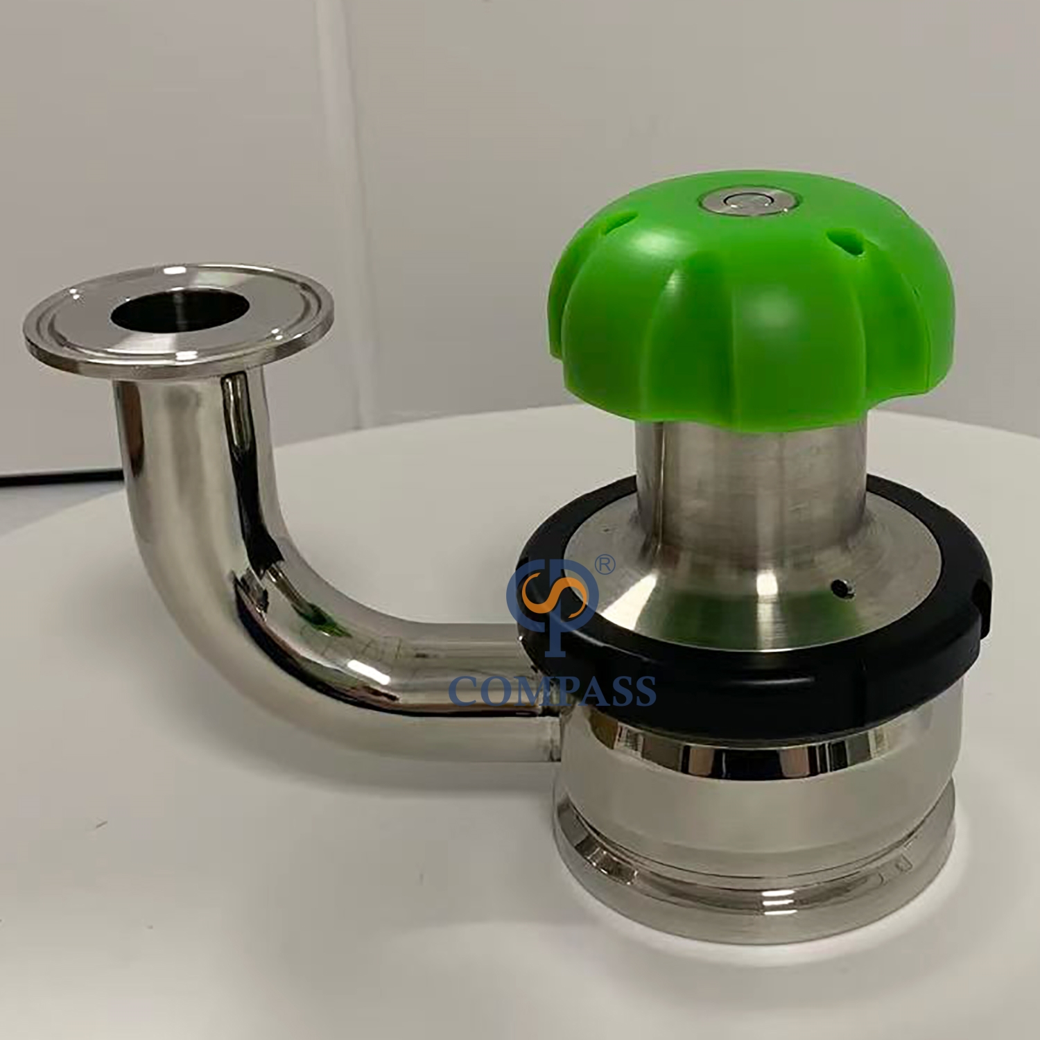 1Inch Manual Clamp TC50.5MM SS316L Tank Flush Bottom Valves with Handwheel