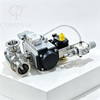 2'' SS316L Pneumatic Three-way T Port Tri-Clamp Ball Valve with 24V Solenoid Valve and Limit Switch and Pressure Reducing Valve