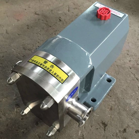 Stainless Steel Hygienic Lobe Pump Without Motor and Speed Variator