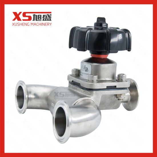 Stainless Steel 316L Sanitary Manual U-Type Diaphragm Valve