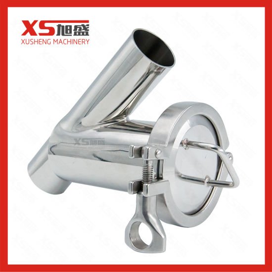 Stainless Steel Hygienic Butt-Weld Straight Filter Strainer