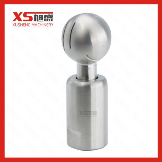 Stainless Steel Tank Cleaning CIP Rotary Spray Ball with Double Clamping