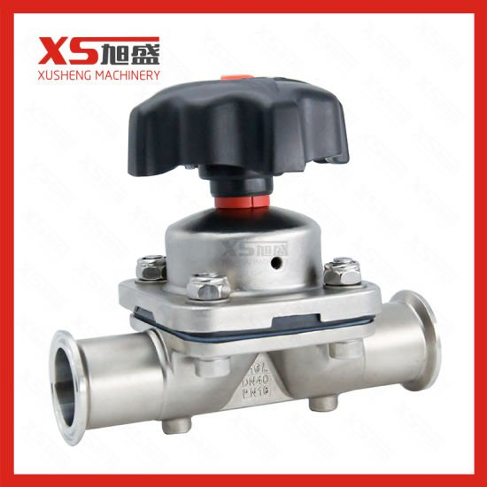 SS316L Manually Operated 2/2-Way Metal Diaphragm Valve