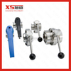 Stainless Steel SS316L Hygienic Triclamp Ends Butterfly Valves