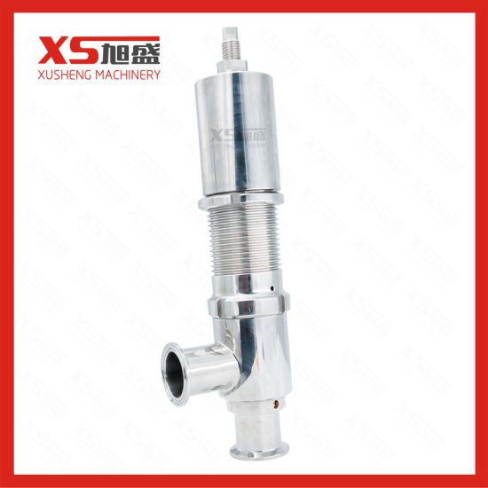 Sanitary Over Flow Valve Stainless Steel Safety Valve