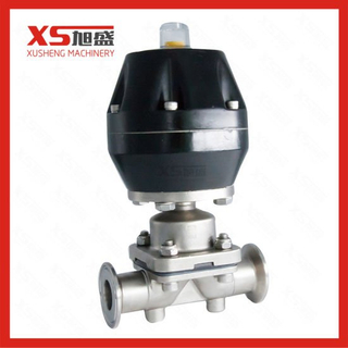 Stainless Steel Hygienic Pneumatic Actuator Diaphragm Valves