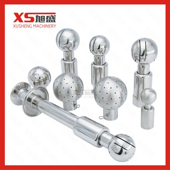 Stainless Steel Female Thread 2.5&quot; CIP Rotary Spray Ball