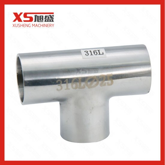 Stainless Steel SS316L Sanitary SMS Welded Equal Tee