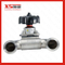 Stainless Steel Pharmaceutical U-Type Diaphragm Valve with PTFE + EPDM