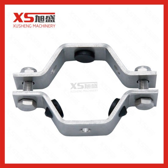 Stainless Steel SS304 Hexagon Pipe Holder with Grommets