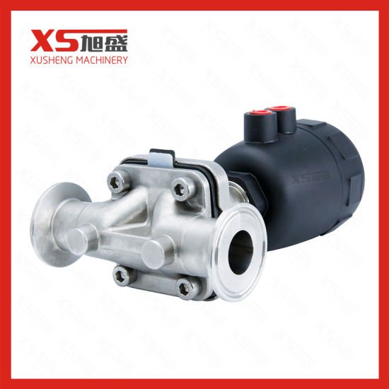 Stainless Steel SUS316L Food Grade 2-Way Pneumatic Diaphragm Valves