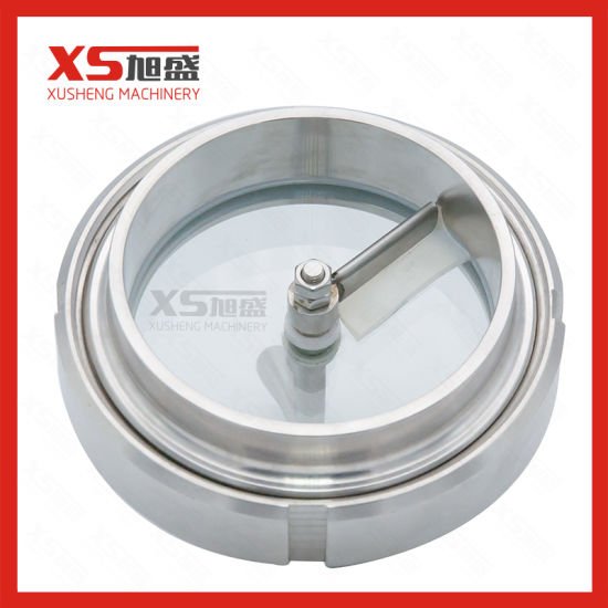 Stainless Steel Tank Union Type Sight Glass with Wiper
