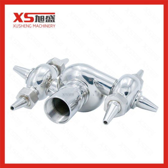 Stainless Steel SS304 Sanitary Female Thread Washing Nozzle