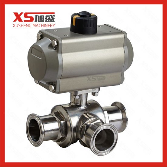 Actuator Pneumatic Industrial Three-Piece Female Threaded Ball Valve