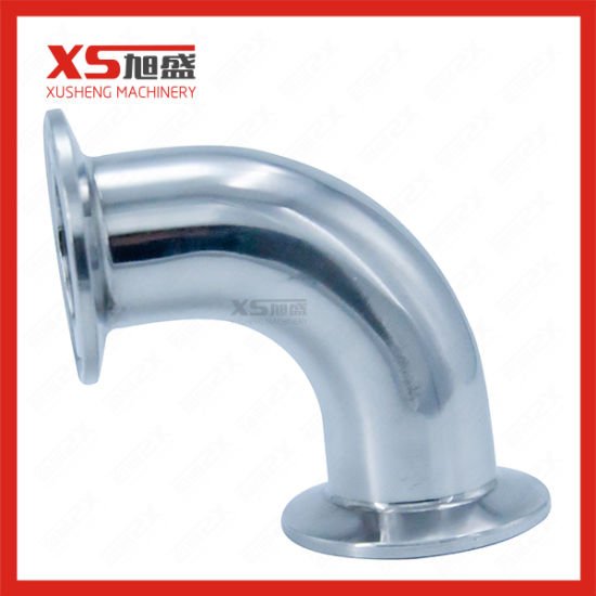 Ss316lstainless Steel Sanitary Clamp 90 Degree Elbow Bend