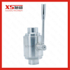 Stainless Steel SS304 Sanitary Weld Welding Straight Ball Valves