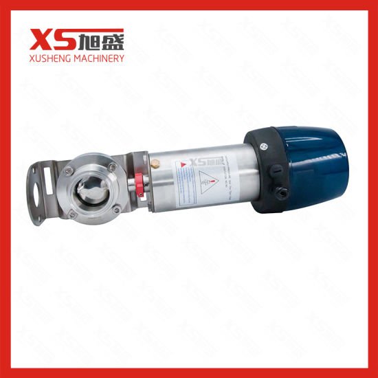 Stainless Steel Pneumatic Mix-Proof Butterfly Valve with Positioner