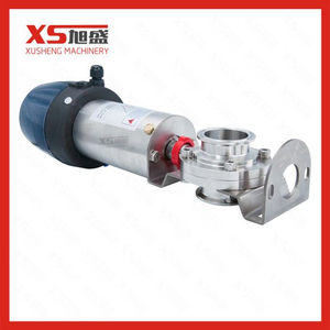 Stainless Steel Pneumatic Mix-Proof Butterfly Valve with Positioner